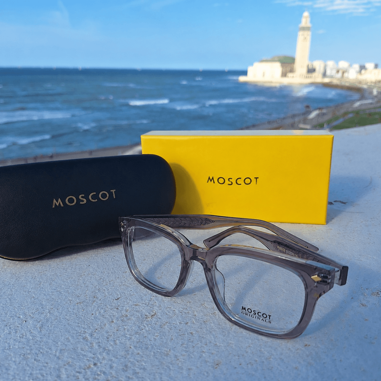 Moscot Purple Fade - High Qualty Anti-Blue light